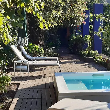 Vivelorural Casa El Gargujo Con Piscina Санта-Брихида